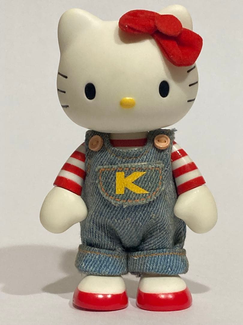 ハローキティ デニムオーバーオール フィギュア 楽天市場】モンクワ オーバーオール デニム ハローキティ キティちゃん