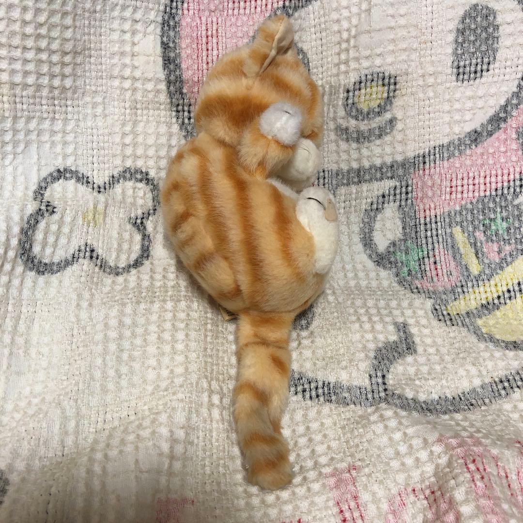 昭和レトロ　ファースト社　いたずら天使　ネコ　ぬいぐるみ　中古品　2コセット