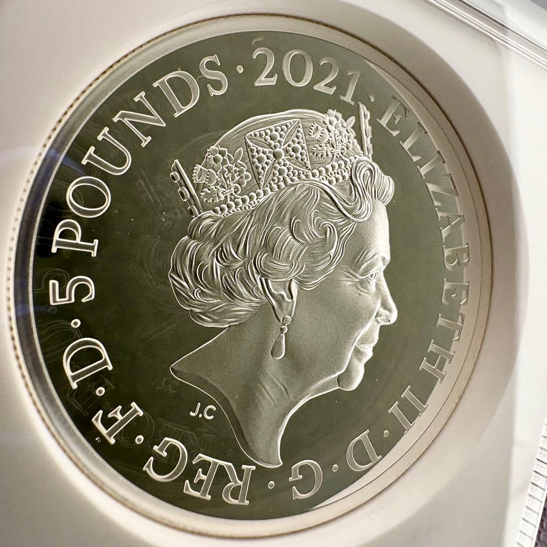 2022マスターピースゴシッククラウン1oz銀貨 PR69 (新品未使用)162