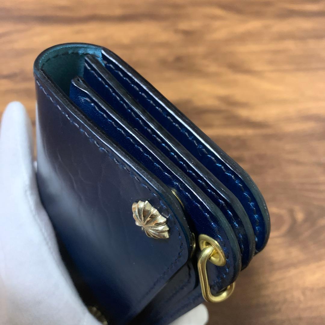 トラッカーウォレット　ミドル　新喜皮革　ホースバット　CA008