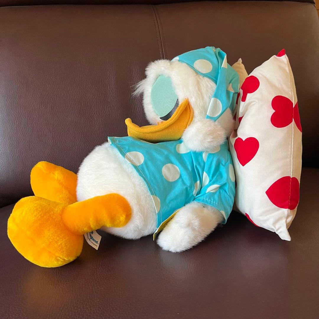 ドナルドダック　ぬいぐるみ　ディズニーランド　レトロ　ヴィンテージ