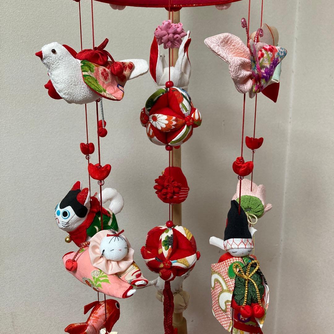 506 吊るし雛　吊るし飾り　つるし雛　つるし飾り　お値下げしました