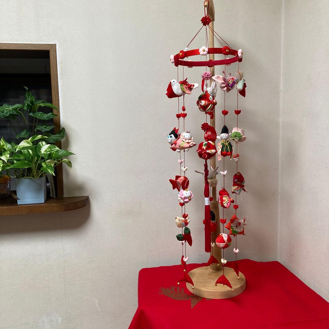 506 吊るし雛　吊るし飾り　つるし雛　つるし飾り　お値下げしました