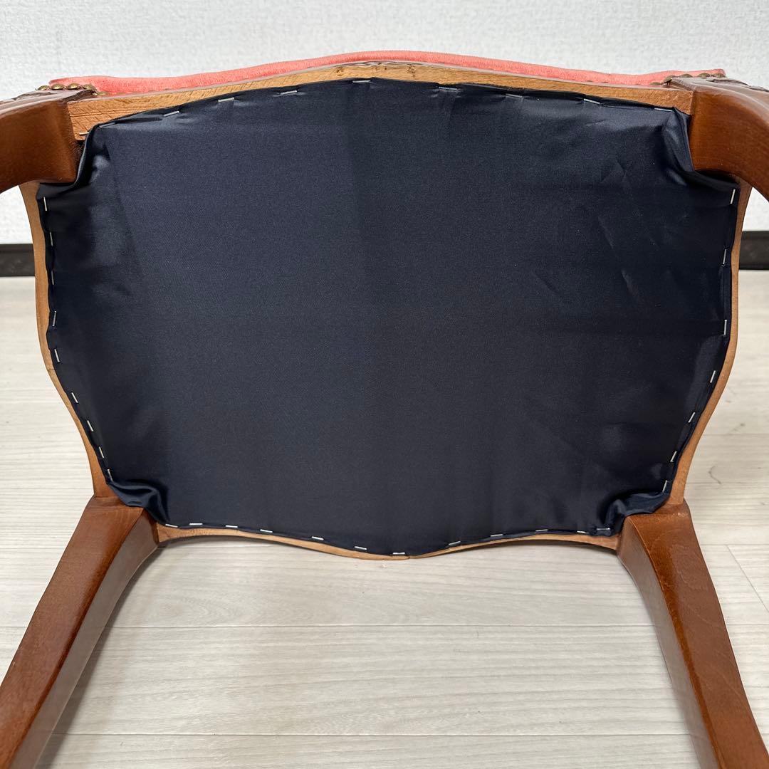 展示品 イタリア製 スツール オットマン チェア 椅子 猫脚 腰掛け ※i1※