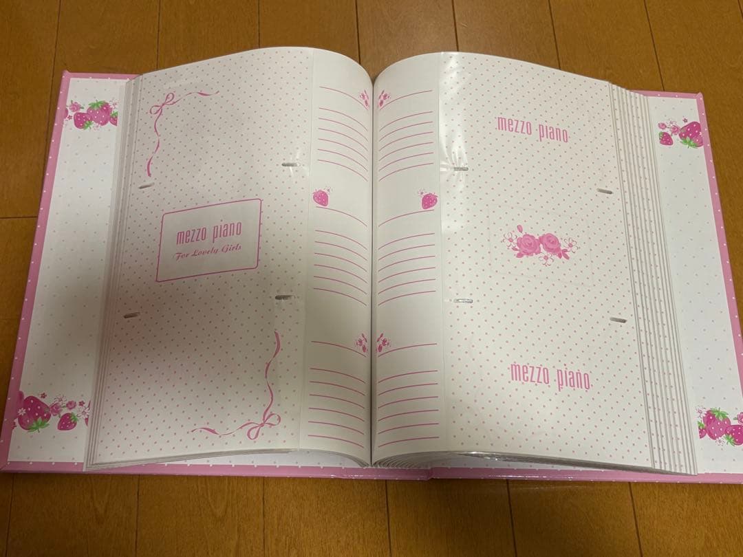 メゾピアノ mezzo piano ノベルティ フォトアルバム