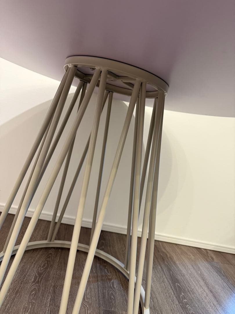 【タイムセール】丸テーブル 100cm高圧メラミン天板