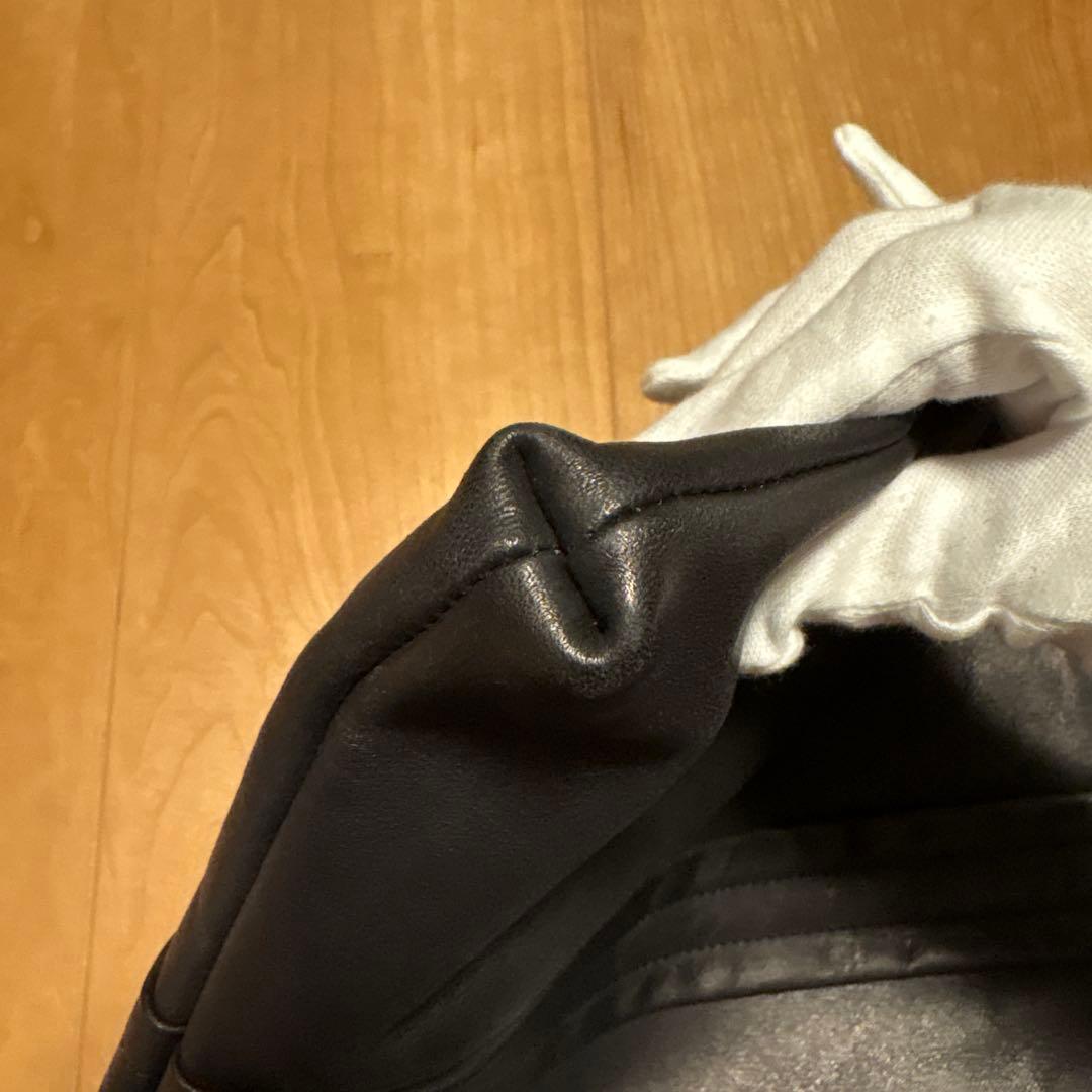 栃木レザー　ノガケ　ブリーフケース　ラージ　ブラック