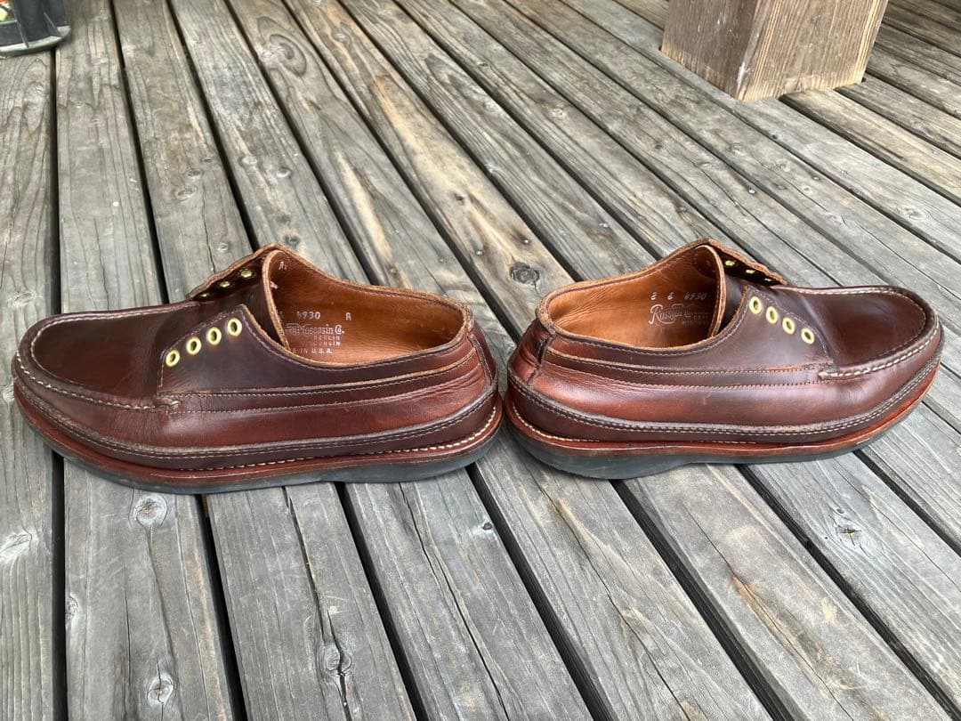 ラッセルモカシン　トリプルヴァンプ　RUSSELL MOCCASIN