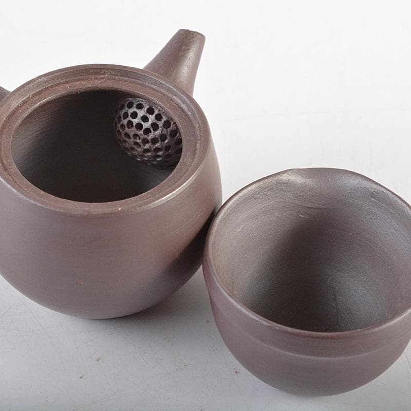 煎茶道具 萬古焼 春峯造 雛茶器揃 小さい茶器揃い 共箱 V R5589 - メルカリ