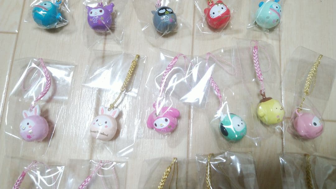 サンリオ　水琴鈴　まとめ売り　未開封　キティ シナモ バツマル クロミ ハンギョ