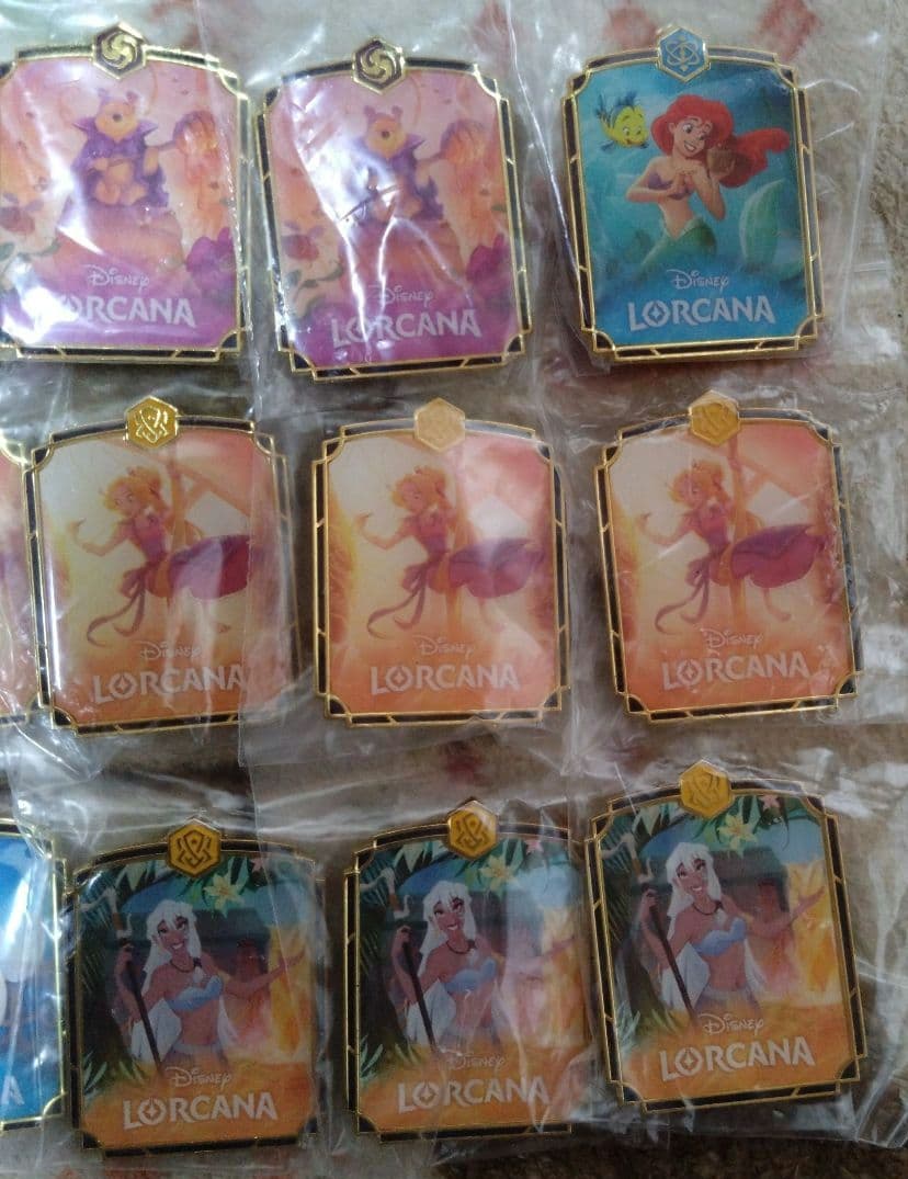 ロルカナ ピンバッジ 17個