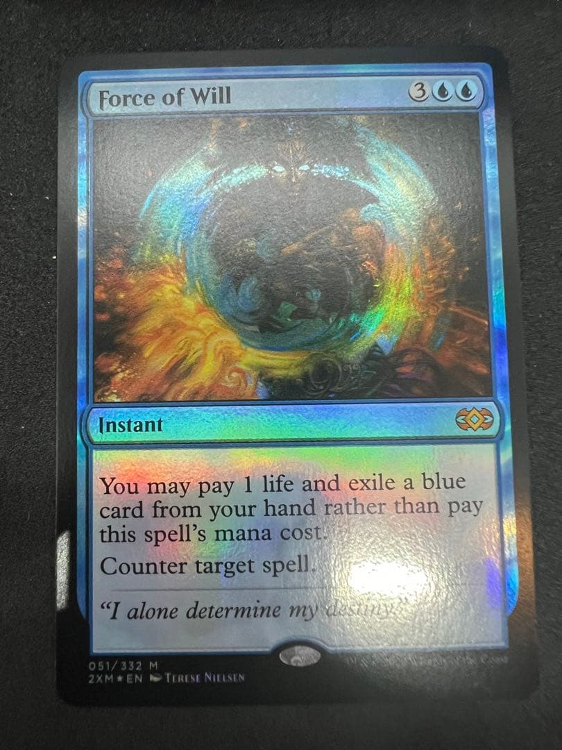 2XM】意志の力/Force of Will【Foil】2枚セット