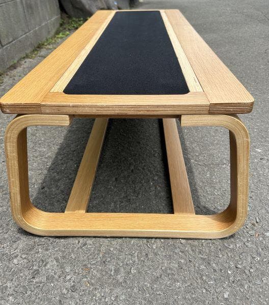 Y【中古】MUJI　無印良品　オーク材 リビングでもダイニングでもつかえるベンチ