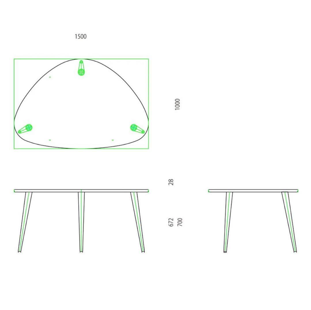 【千葉県直接受取限定】柏木工 ダイニングセット