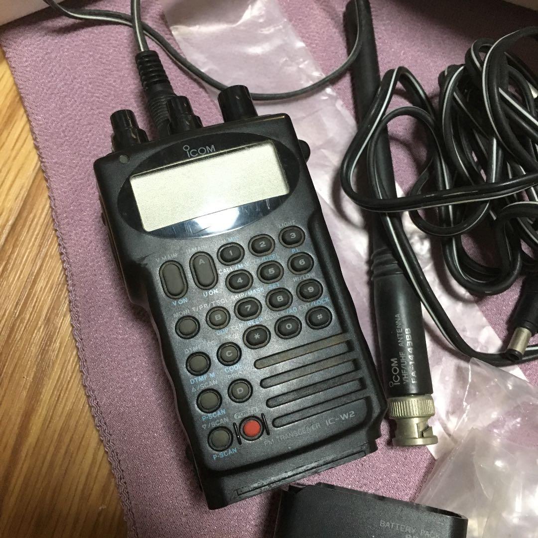 ICOM IC-W2 デュアルバンド機 日本製品