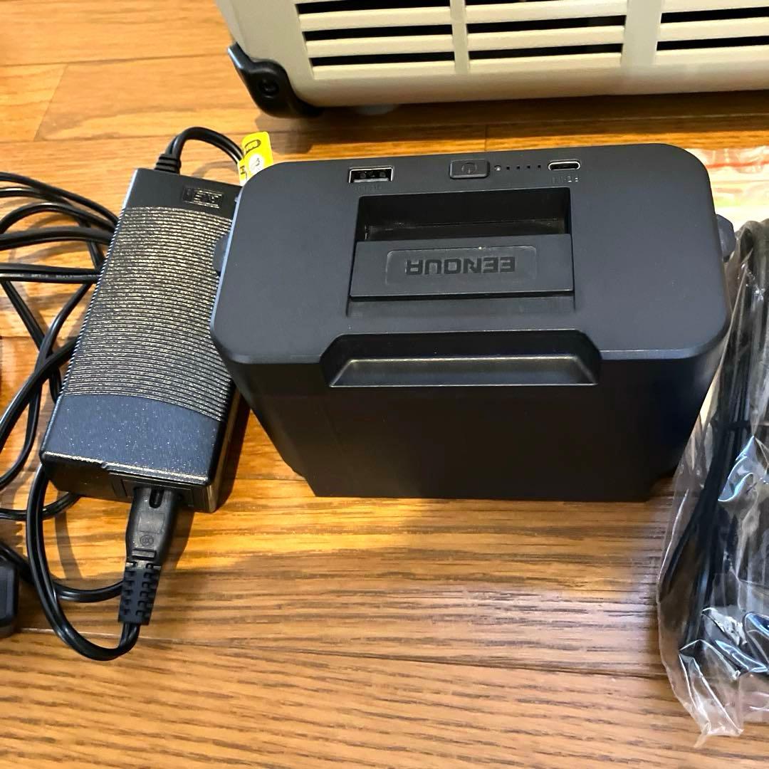 EENOUR D10 10L車載冷蔵庫 冷凍庫 バッテリー付き