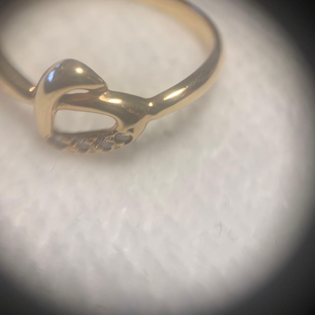 k18 ヴァンドーム青山ハート型　リング