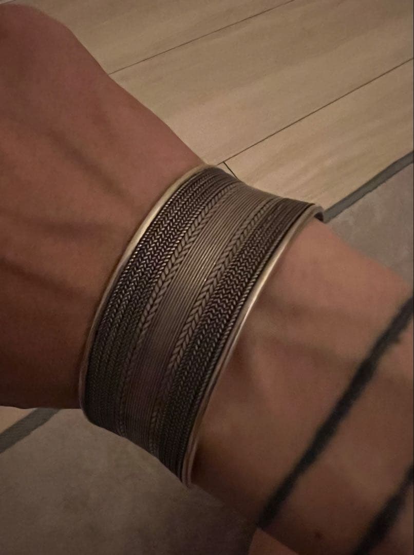 Vintage Touareg トゥアレグ シルバー バングル ブレスレット