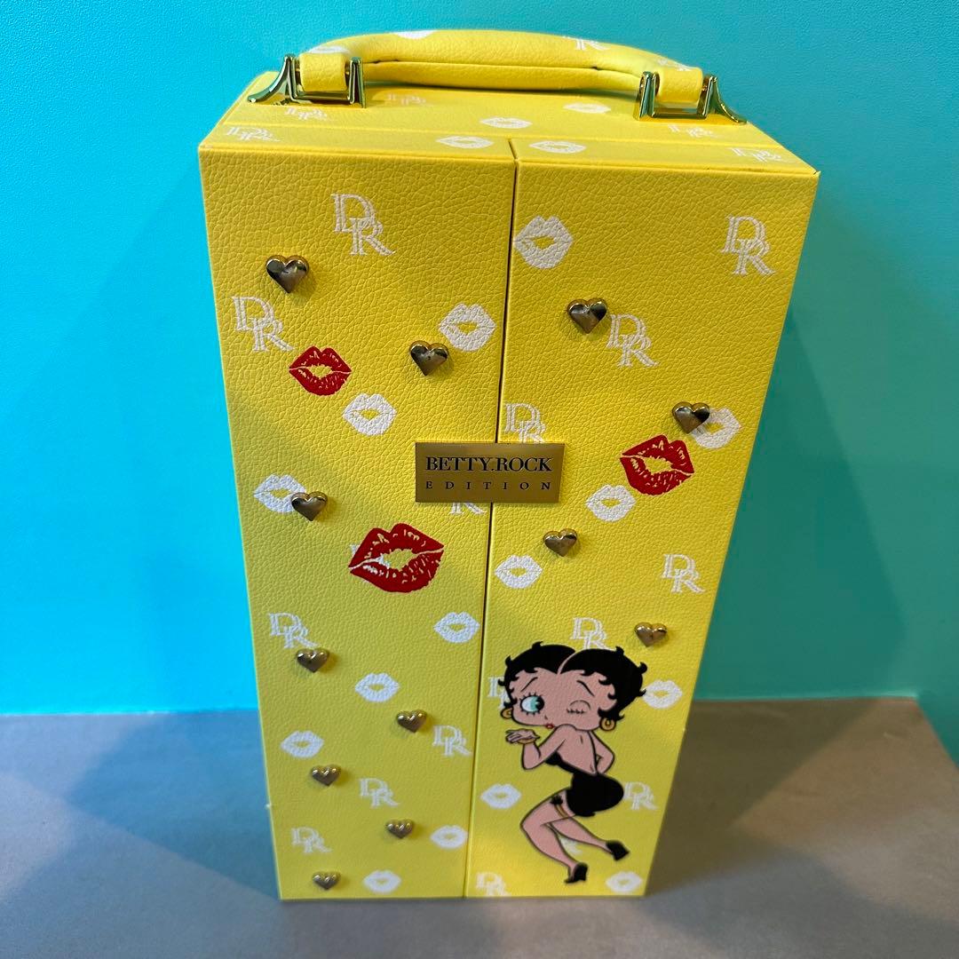 Champagne Betty Rock ベティ・ブープデザイン イエロー 空瓶 - メルカリ
