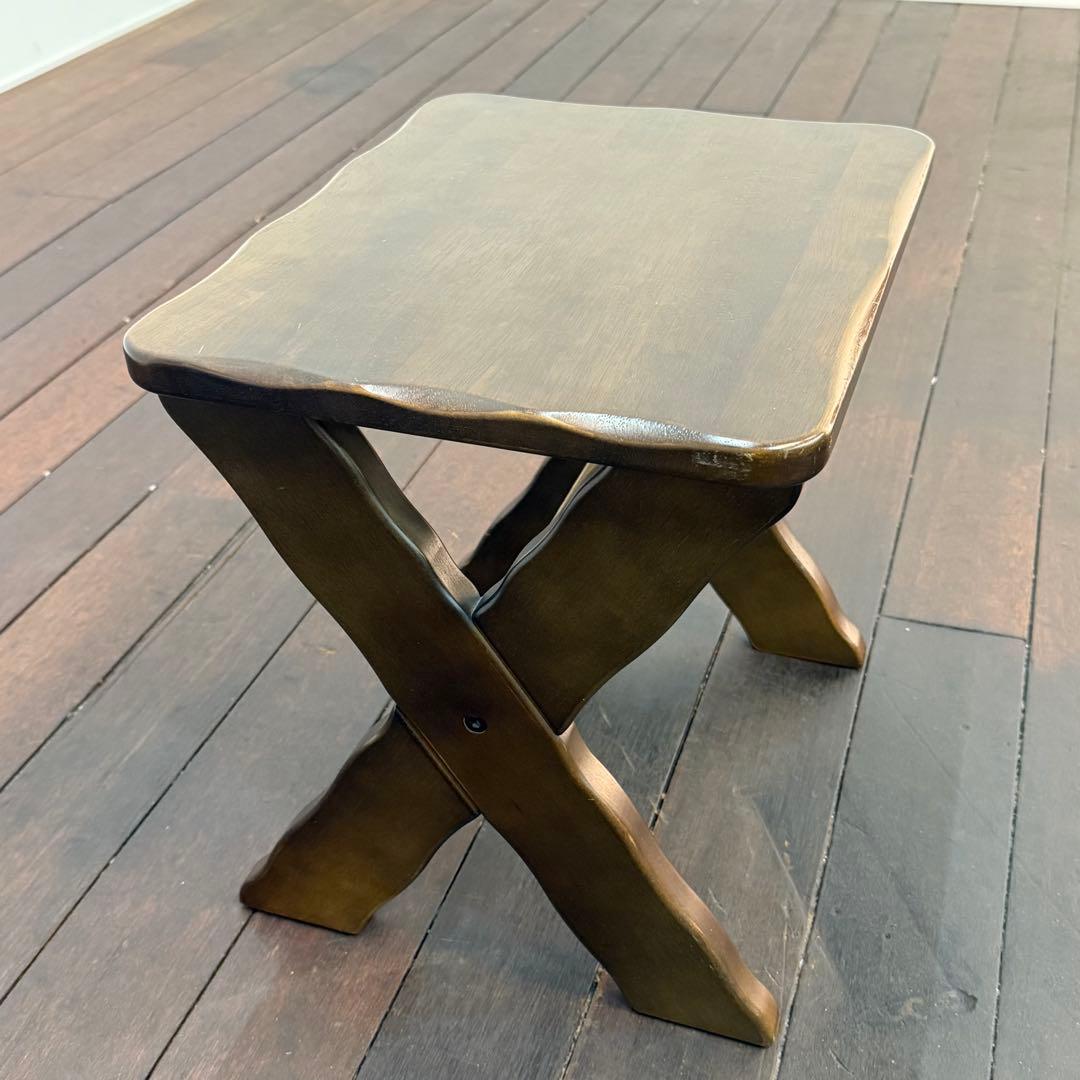 H21K3d karimoku RUSTIC ルスティック 木製 スツール