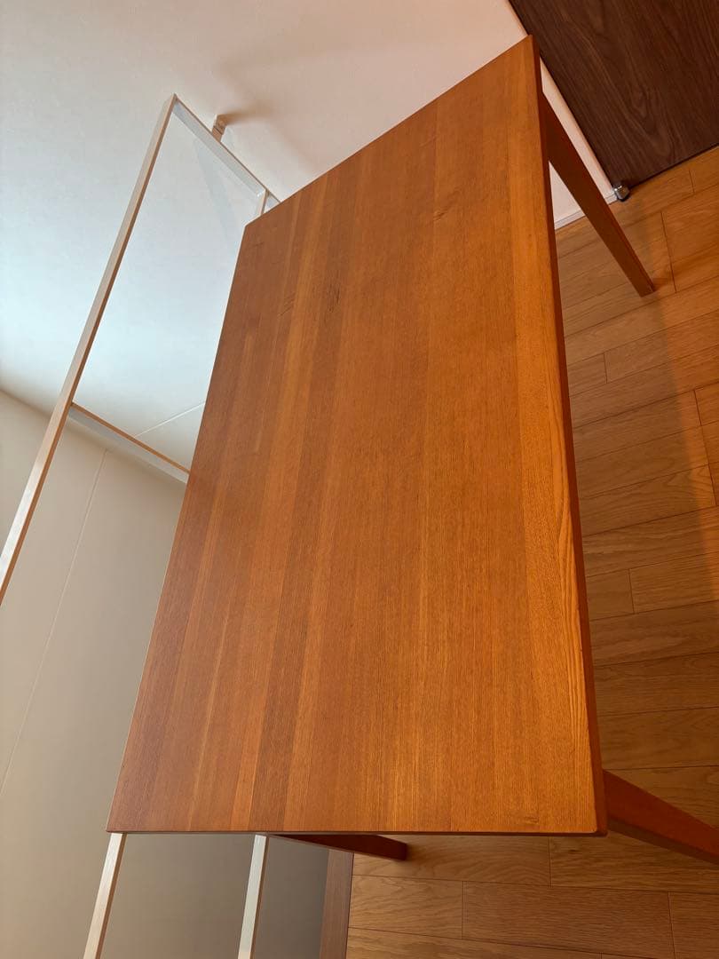 【無印良品】天然木　タモ材　ダイニングテーブル　美品