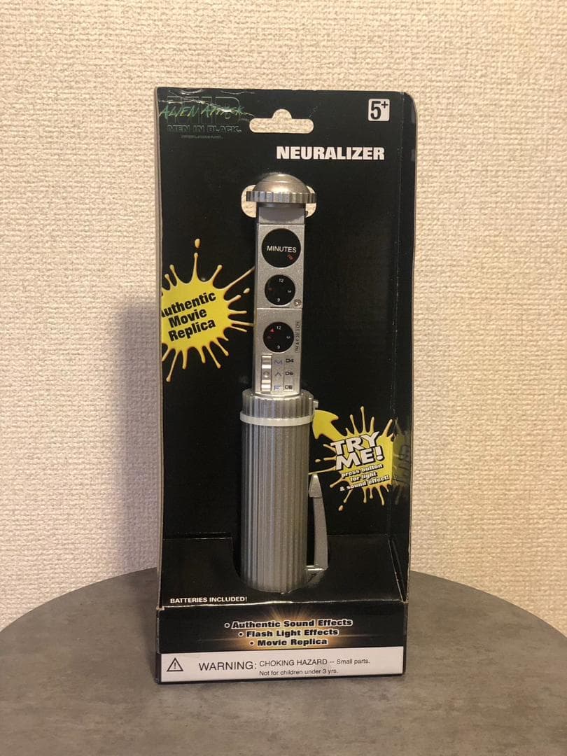 メインブラック ニューラライザー 音と光の効果付き ムービーレプリカ