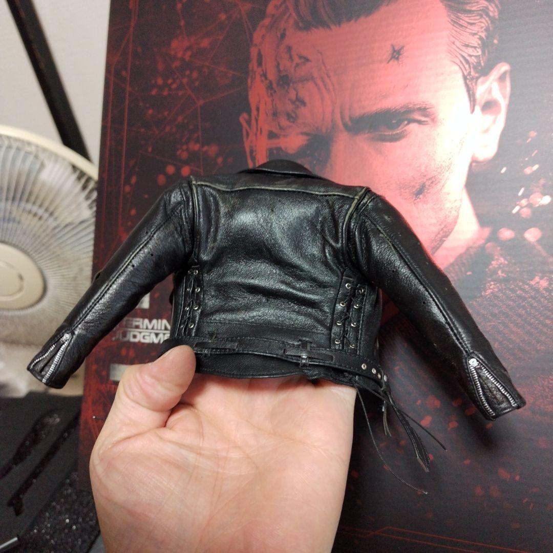 ホットトイズ　T800　ver2.0　DX46　新品外し　本革ジャケット