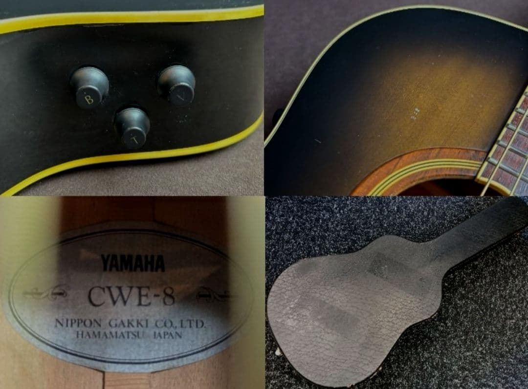 YAMAHA ヤマハ CWE-8 エレアコ 廃盤 希少 ハードケース 長渕剛 - メルカリ
