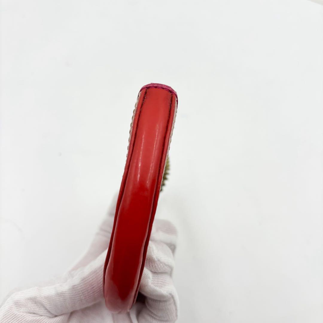 超激レア✨ コーチ 財布　ケース フルーツ チェーン ミニシグネチャー