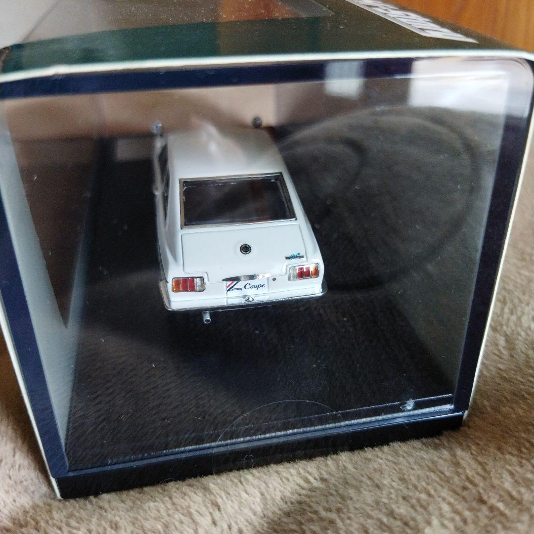 Hi-story サニークーペ1000GL 1969サンシャインホワイト1/43