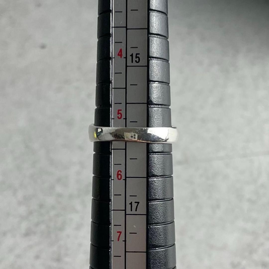 ティファニー 10号 リボン ボウ リング 925 750 コンビ P18fe