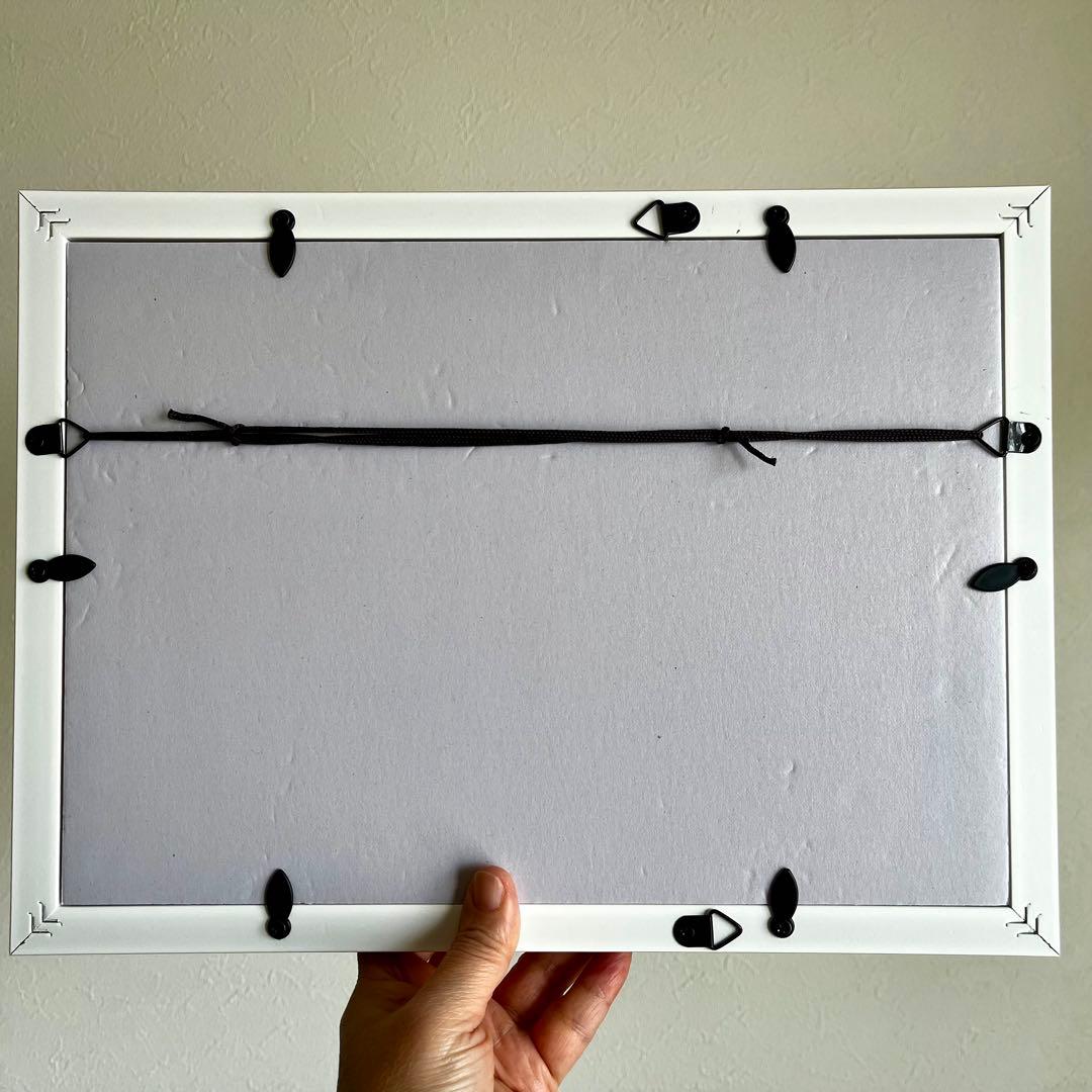 水彩画 原画 苺 井上美香代 フルーツ 真作 絵 絵画 金運 健康運 恋愛運