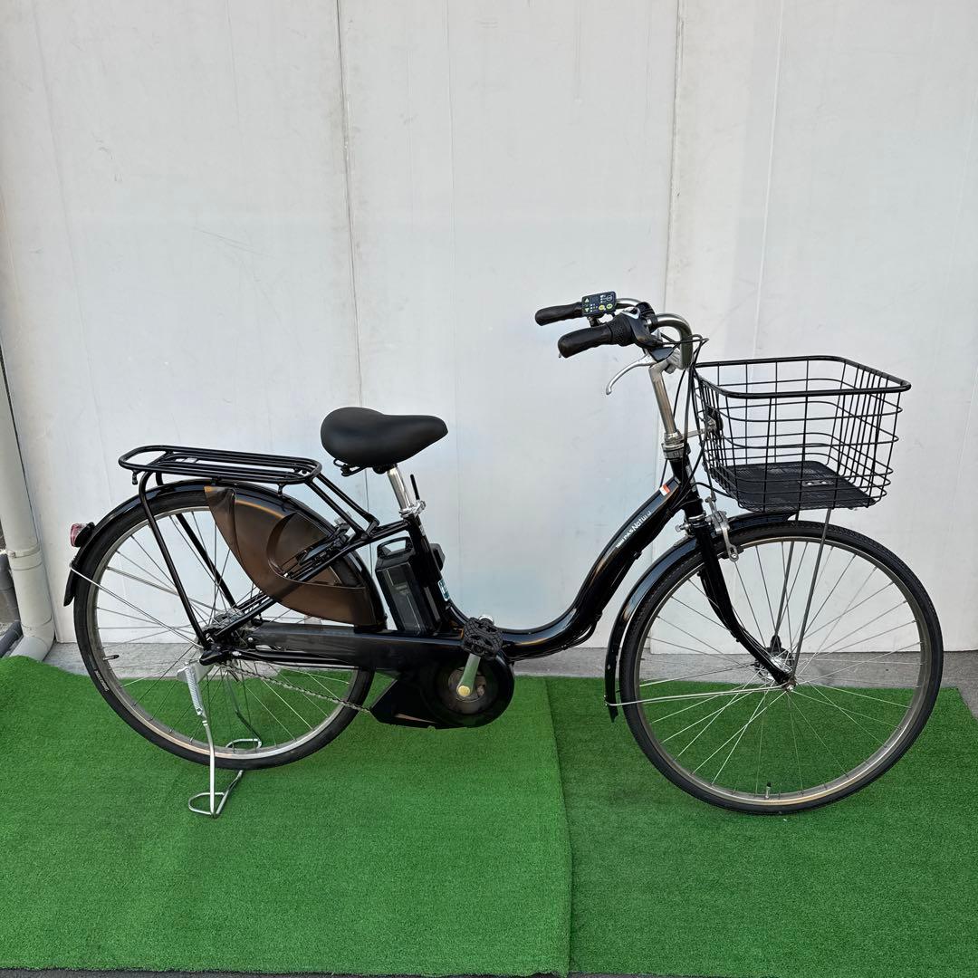 YAMAHAヤマハ電動アシスト自転車26インチ 12.3Ah ブラック