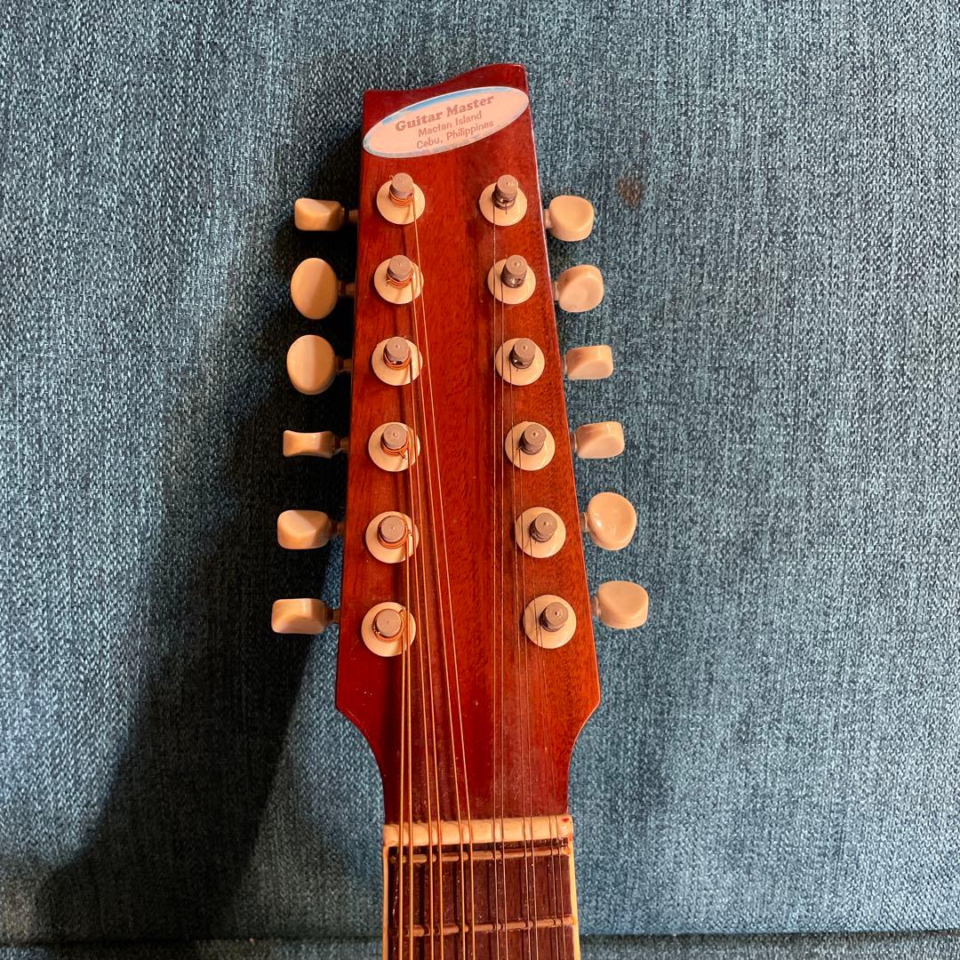 【レア・珍品・調整要】バンドゥリア 12弦 削り出し マンドリン　ギター