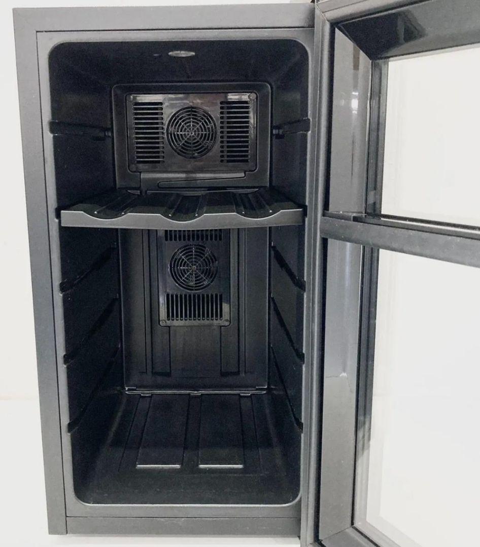 値下 アイリスオーヤマ ワインセラー 18本収納 50L PWC-502P-B