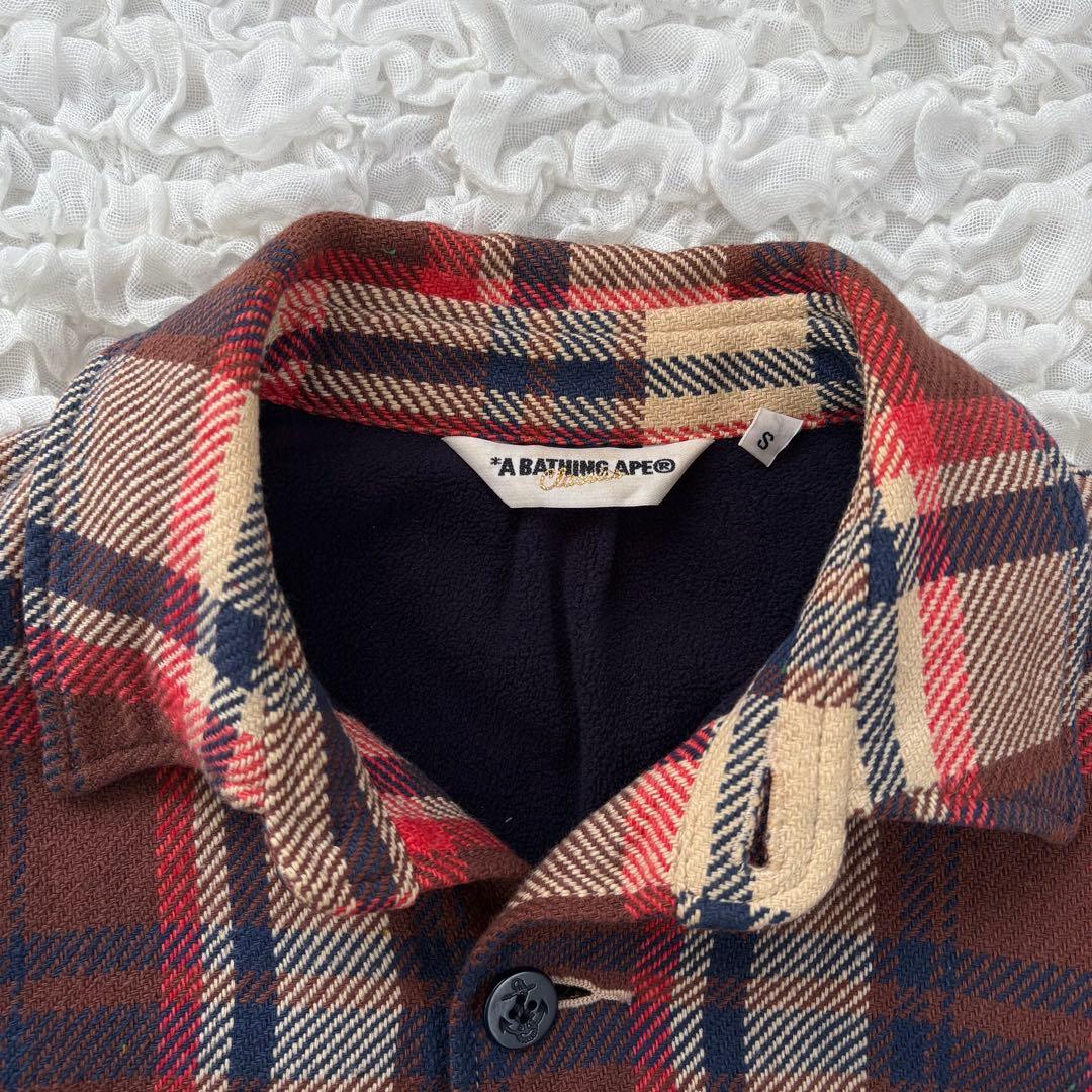 美品　キムタク着 ラブジェネ A BATHING APE CPOジャケット