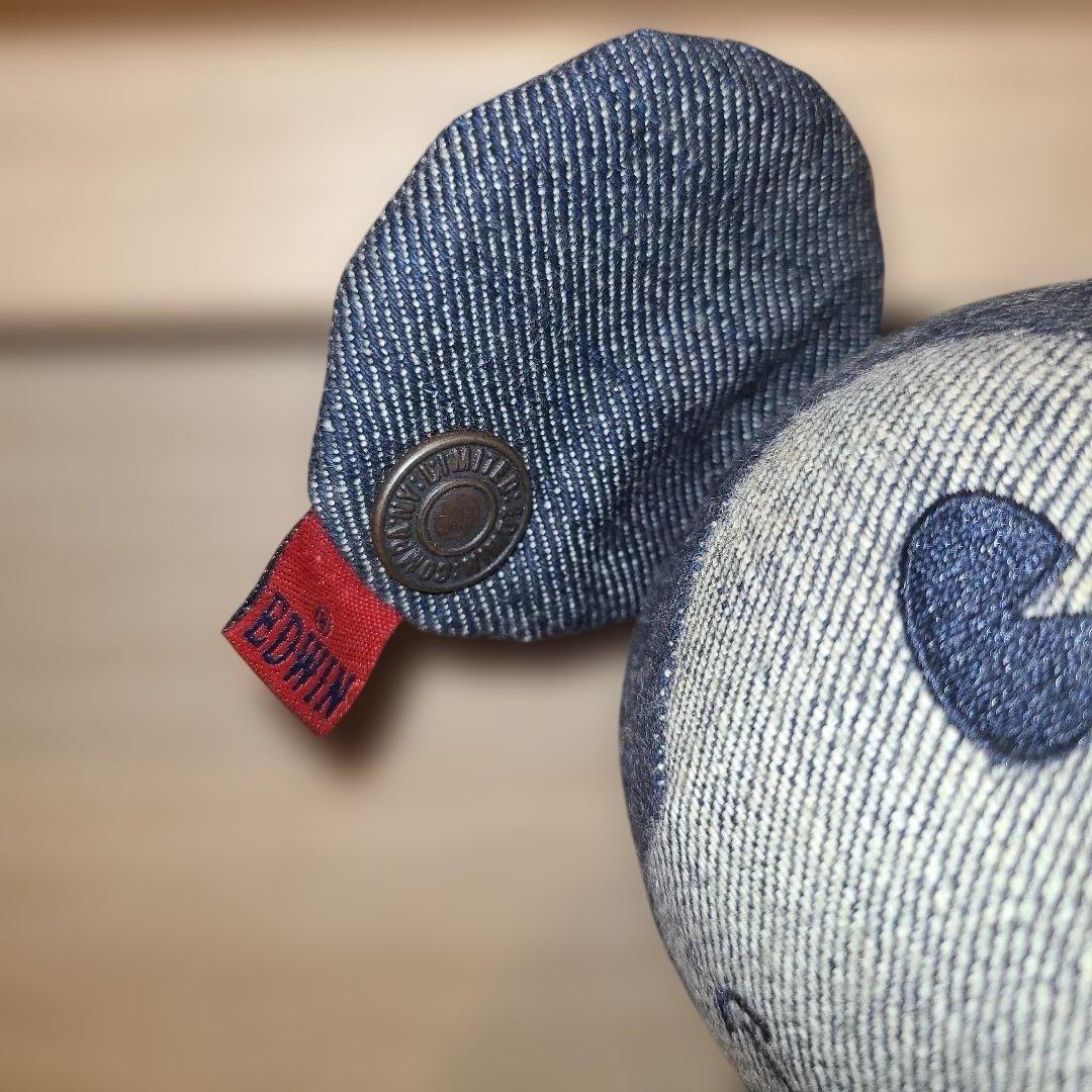 ✨美品✨EDWIN ディズニー 50周年 デニム ぬいぐるみ