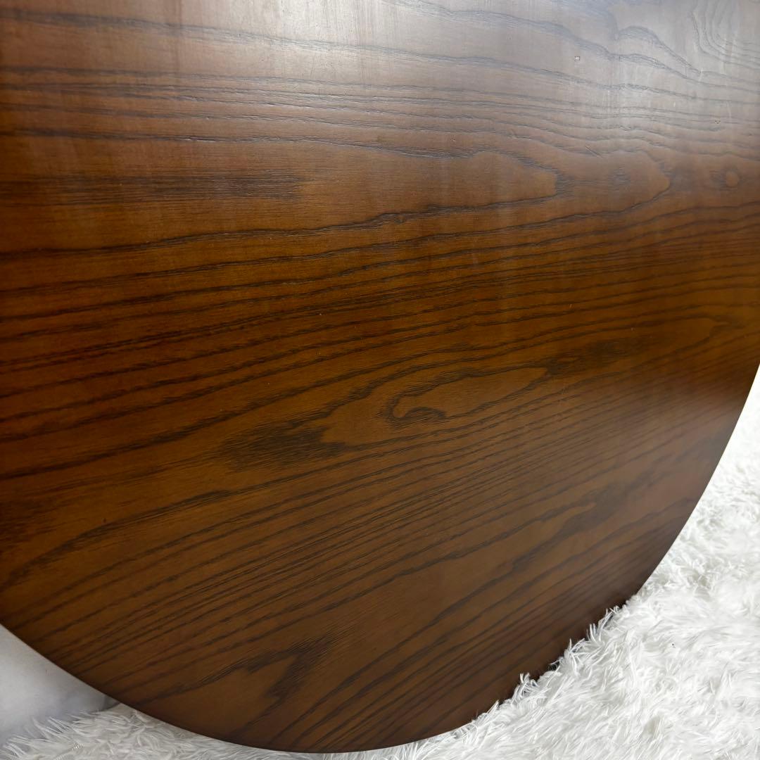 『美品』桜屋工業　CHERRY ダイニングテーブル　ブラウン　100×100