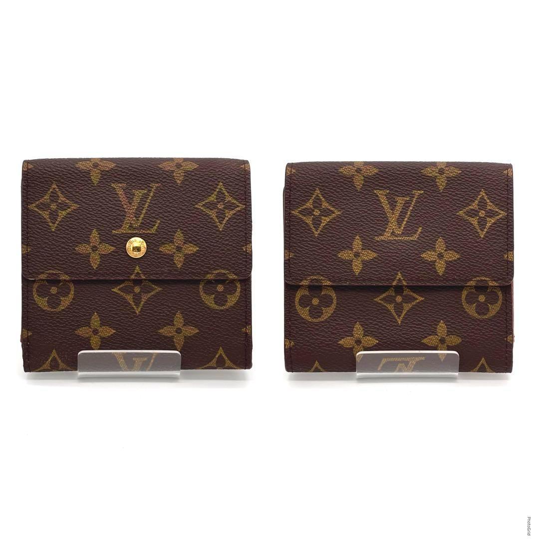 ルイヴィトン モノグラム 三つ折り財布ポルトモネ ビエ カルトクレディ