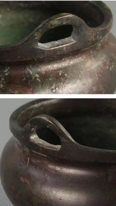 銅炉 古銅 香道 銅製 明代 三足銅炉