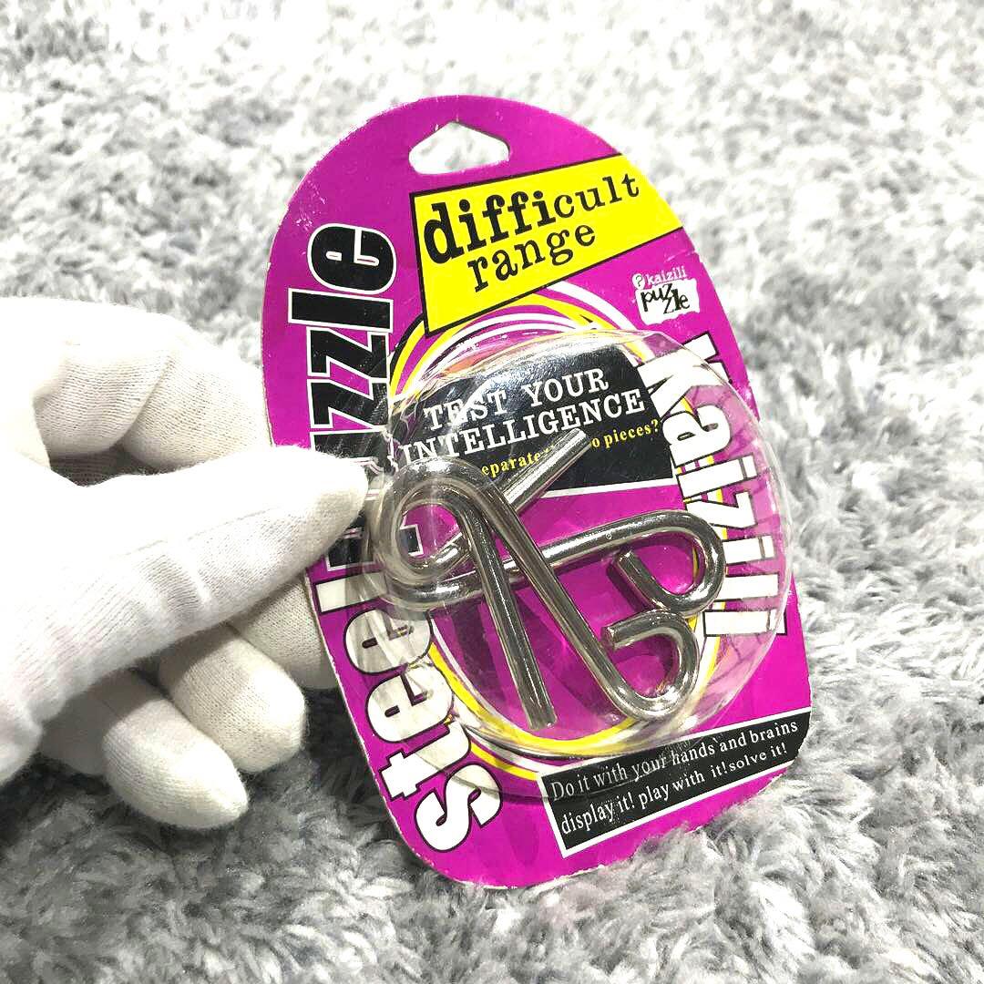 新品】知恵の輪・steel puzzle 3セット