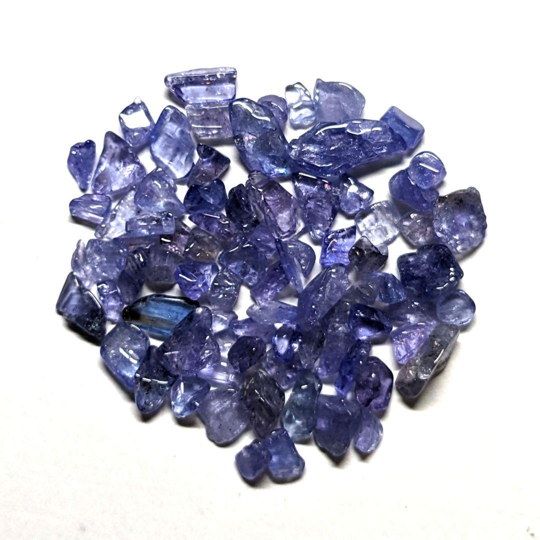 タンザナイト 原石 ゾイサイト 原石 天然石 高品質！！！ 6周年記念