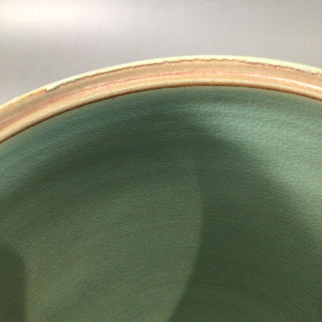 Ｒ９７６　水指　『如泉窯　李連休造』『雲鶴文』『高麗青磁水指』　共箱　茶道具