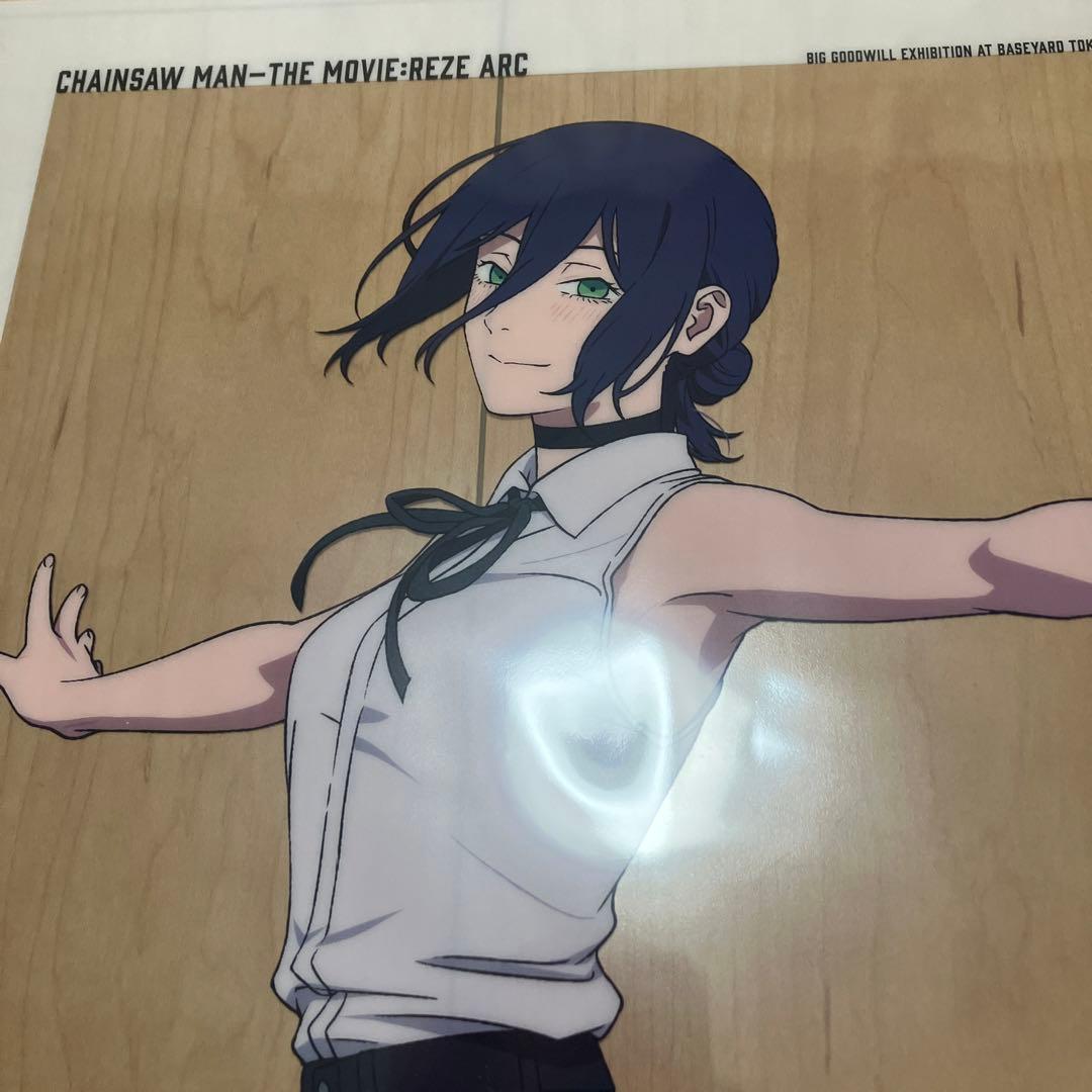 チェンソーマン レゼ篇 ベースヤード A3 クリアポスター レゼ 3枚