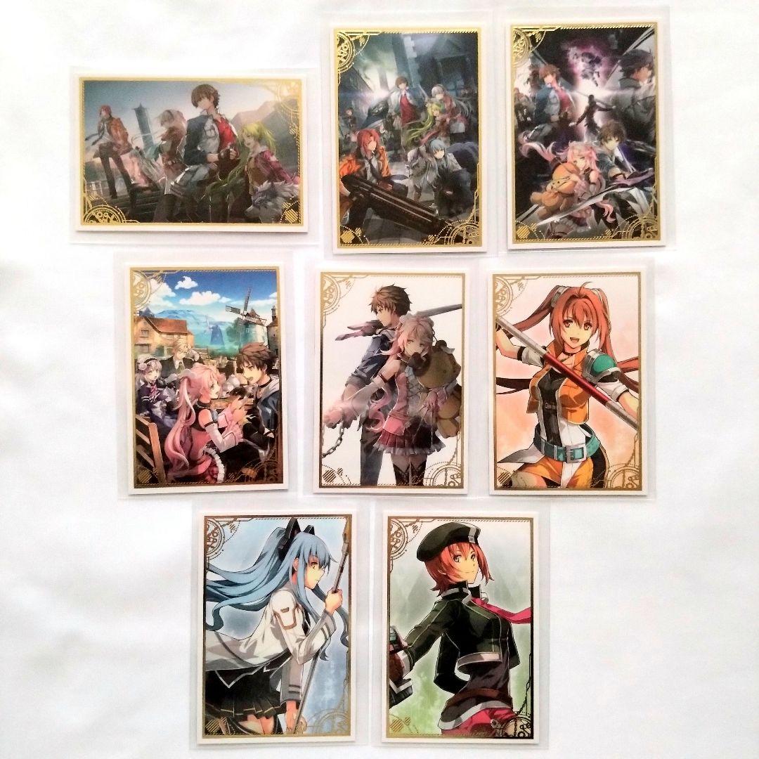 軌跡シリーズ 閃の軌跡Ⅱ トレーディングルームキーホルダー ９点