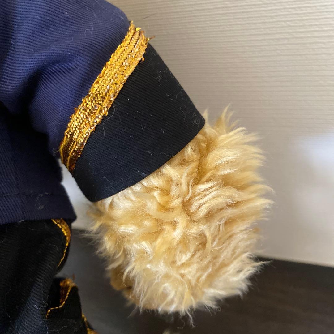 【レア】グランビアホテル　制服着用　アンティーク　テディベア　クマ　ぬいぐるみ