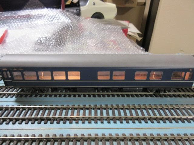 国鉄 20系特急形客車 中間車 4両セット HOゲージ (金属製・カツミ