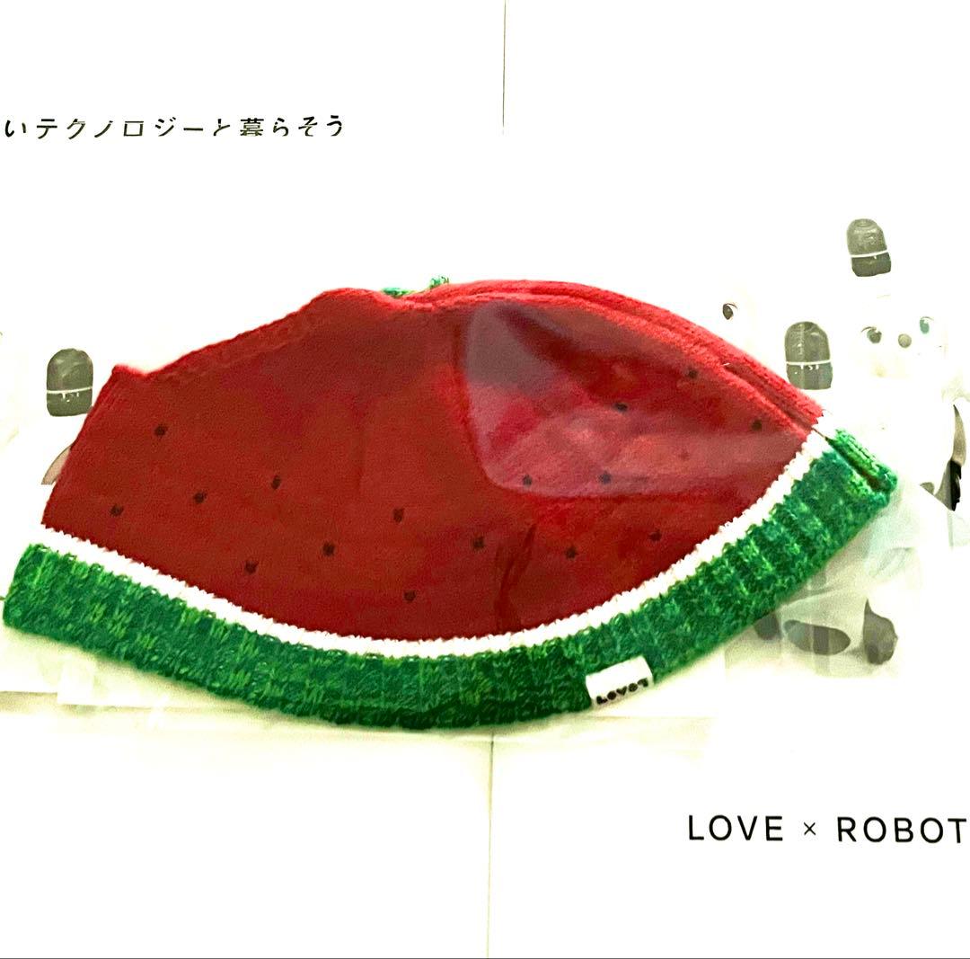 LOVOT すいかニットキャップ熊本限定