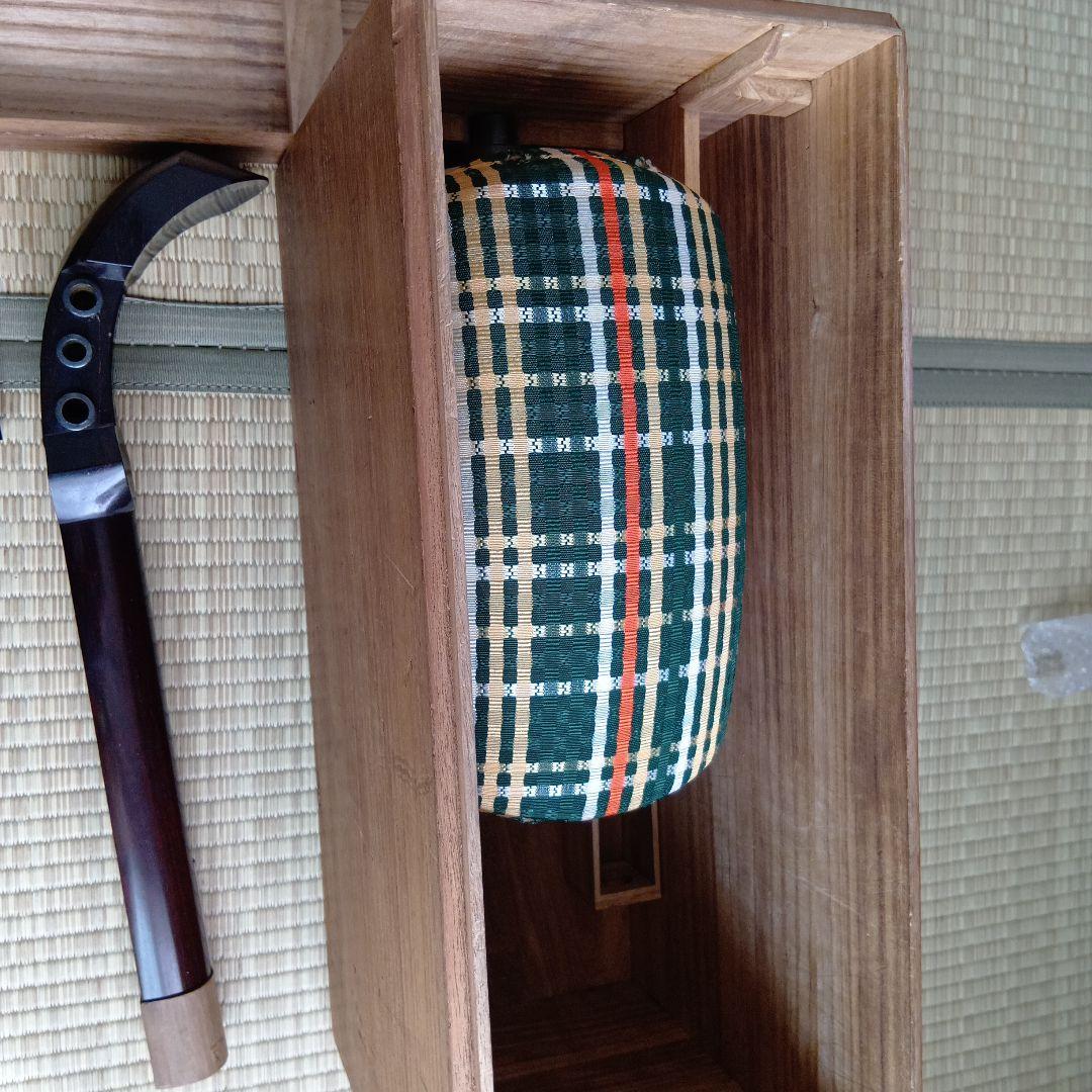 義太夫三味線本体 文楽 木箱付き