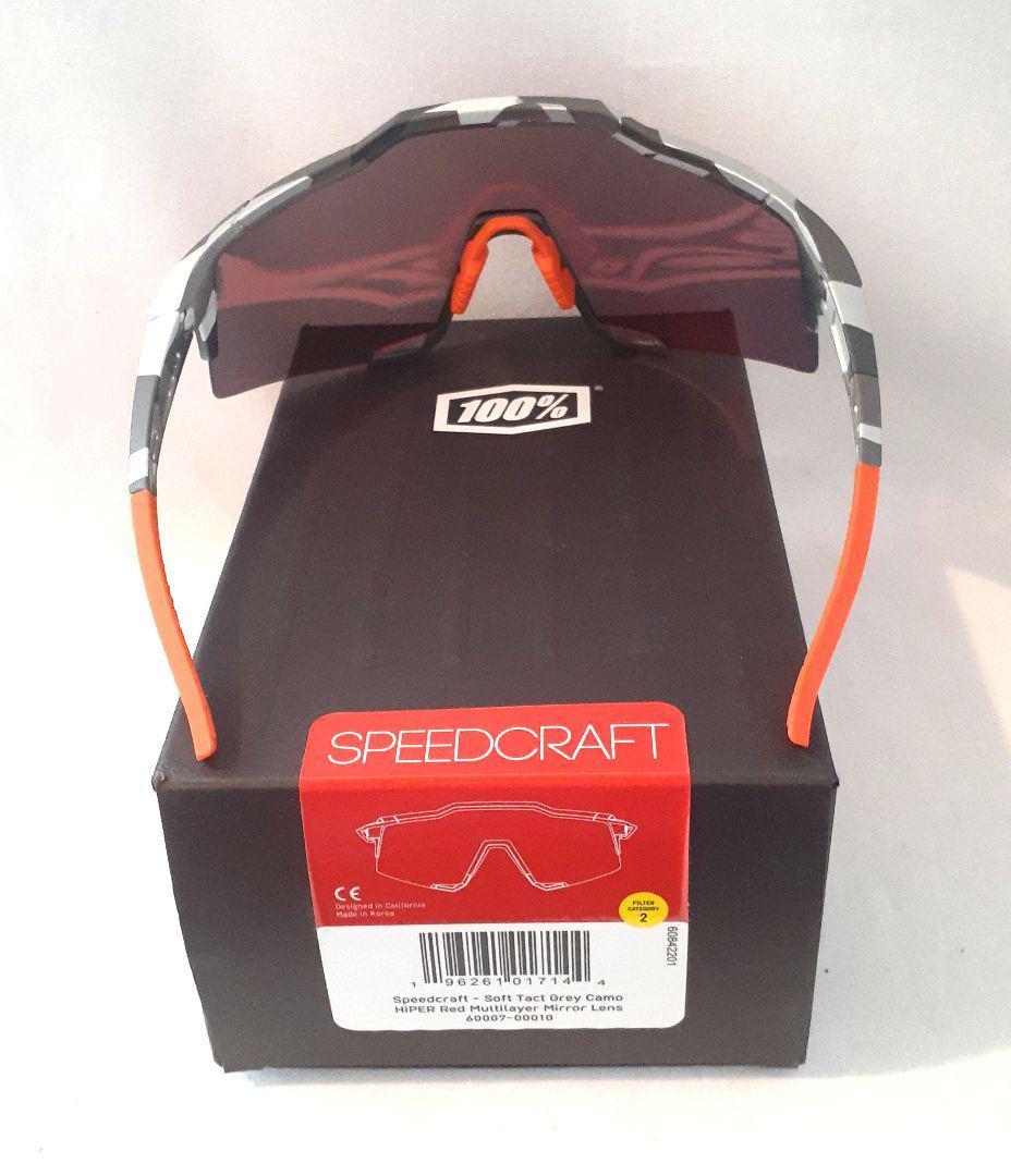 100% SPEEDCRAFT Grey Camo ワンハンドレッド サングラス - メルカリ